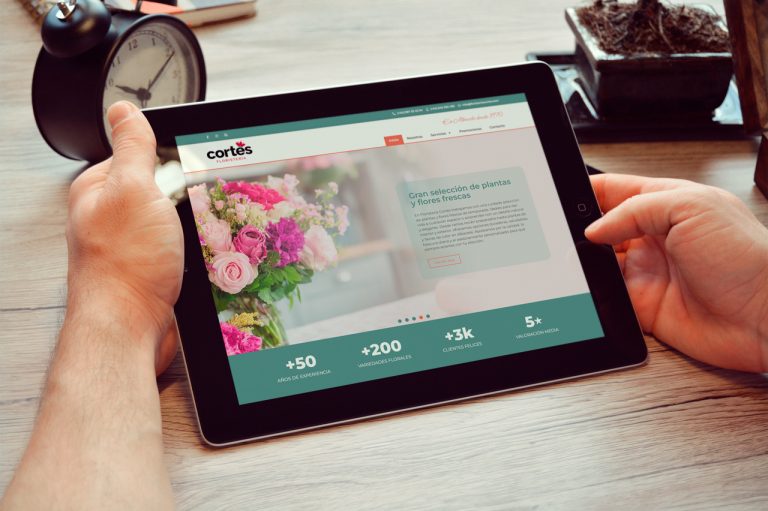 Inauguramos la nueva web de Floristería Cortés